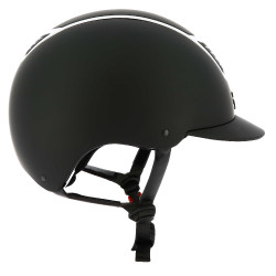 Equithème Airy Reithelm Silber / Schwarz
