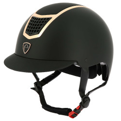 Equithème Airy Reithelm Roségold / Schwarz Rosa