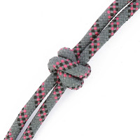 Ethologisches Halfter Norton + Führstrick Eco Blau / Weiß / Schwarz