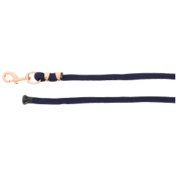 Anbindestrick Norton Vague Marine / Roségold Blau