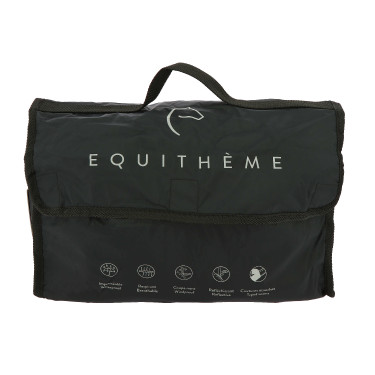 Equithème RiderCoat Regenmantel Schwarz Equithème RiderCoat Regenmantel Schwarz