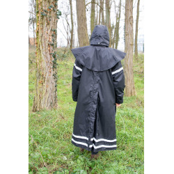 Equithème RiderCoat Regenmantel Schwarz Equithème RiderCoat Regenmantel Schwarz