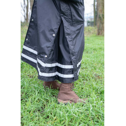 Equithème RiderCoat Regenmantel Schwarz Equithème RiderCoat Regenmantel Schwarz