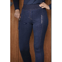 Pull-on Equithème Lola Kinder Marineblau