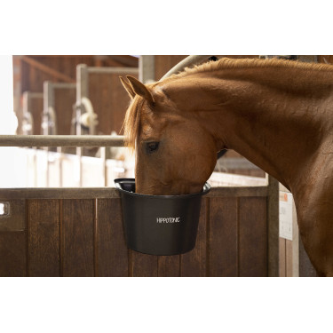 Tür-Futtertrog Hippo-Tonic Schwarz