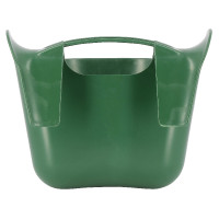 Tragbare Futterkrippe mit Haken Hippo-Tonic Schwarz