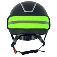Helmüberzug Equithème High Visibility Neongelb