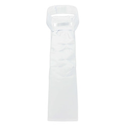 Vorgebundene Jagdkrawatte Equithème Weiß Weiß Vorgebundene Jagdkrawatte Equithème Weiß Weiß