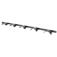 Trensenhalter Hippotonic 5 Plätze Schwarz