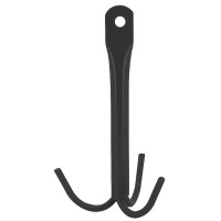 Hippotonic 3-Haken-Anker Schwarz