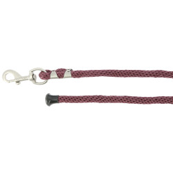 Anbindestrick Equithème Soft Satiné Bordeaux Anbindestrick Equithème Soft Satiné Bordeaux