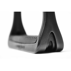 Compositi Premium Steigbügel Schwarz