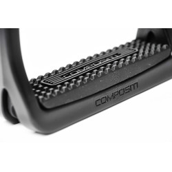 Compositi Premium Steigbügel Schwarz