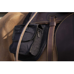 Westernpad Westride mit Taschen Schwarz