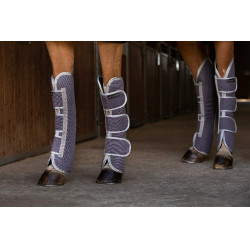 **Transportgamaschen Equithème Tyrex 1200D recycelt** Maulwurf Braun **Transportgamaschen Equithème Tyrex 1200D recycelt** Maulwurf Braun