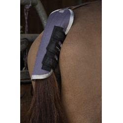 Schweifschutz Equithème Tyrex 1200D recycelt Maulwurf Braun