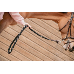 Longe Pénélope Ethologique Schwarz / Karamell Longe Pénélope Ethologique Schwarz / Karamell