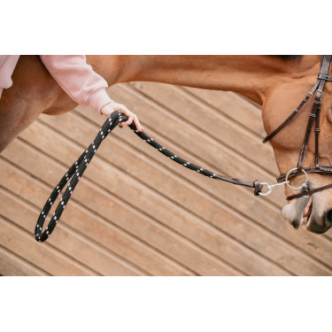 Longe Pénélope Ethologique Schwarz / Karamell Longe Pénélope Ethologique Schwarz / Karamell