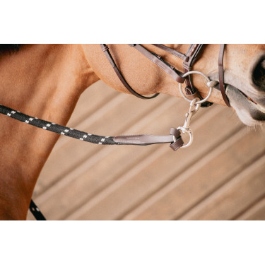 Longe Pénélope Ethologique Schwarz / Karamell Longe Pénélope Ethologique Schwarz / Karamell