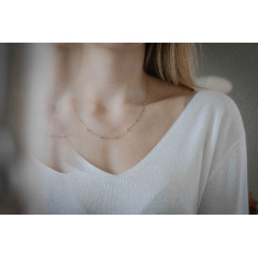 Halfter Pénélope Eugénie Goldfarben