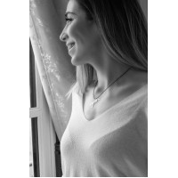 Pénélope Equestrian Halskette Silber