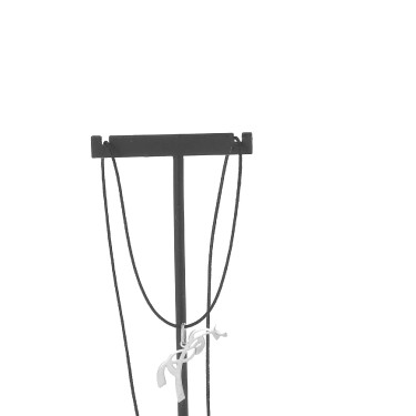 Pénélope Equestrian Halskette Silber