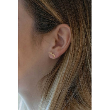 Ohrringe Pénélope Milly Goldfarben Ohrringe Pénélope Milly Goldfarben