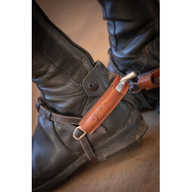 Spornschutz Pénélope Spurs Cognac Braun Spornschutz Pénélope Spurs Cognac Braun