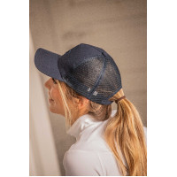 Pénélope Mesh Cap Marine Marineblau