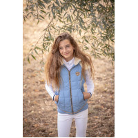 Ärmellose Daunenjacke Pénélope Roger Arktisblau