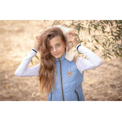 Ärmellose Daunenjacke Pénélope Roger Arktisblau