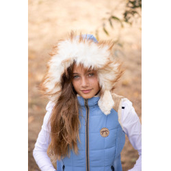 Ärmellose Daunenjacke Pénélope Roger Arktisblau