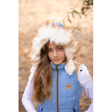 Ärmellose Daunenjacke Pénélope Roger Arktisblau