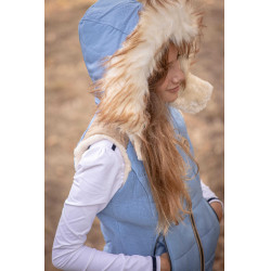 Ärmellose Daunenjacke Pénélope Roger Arktisblau