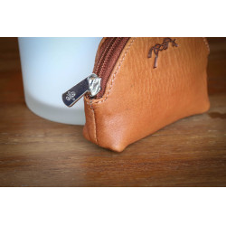 Porte-monnaie Pénélope Cognac Braun