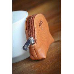 Porte-monnaie Pénélope Cognac Braun