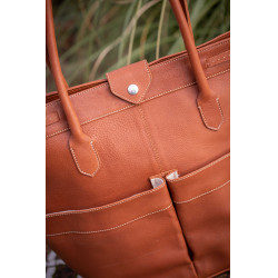 Handtasche Pénélope Maisons Laffitte Cognac Braun