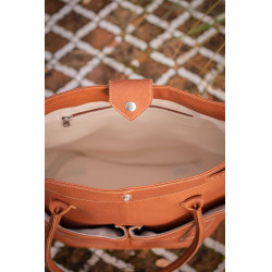 Handtasche Pénélope Maisons Laffitte Cognac Braun