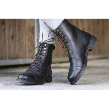 Lederstiefel Equithème Dandy Braun