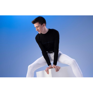 T-Shirt Pro Series Canter Langarm Schwarz