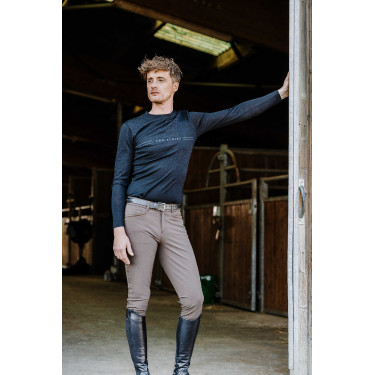 T-Shirt Pro Series Canter Langarm Schwarz