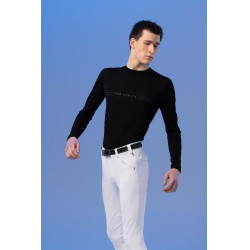 T-Shirt Pro Series Canter Langarm Schwarz