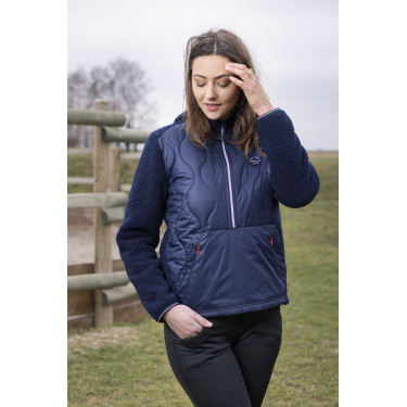 Anorak Equithème Celia Marineblau
