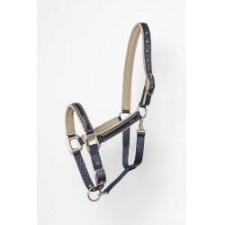 Halfter Lami-Cell Elegance Marine / Champagner Blau