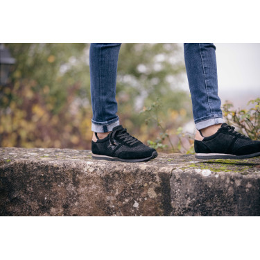 Sneakers Pénélope Saturn Schwarz / Rot