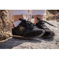 Sneakers Pénélope Saturn Schwarz / Rot