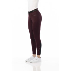 Hose Equithème Claudine Silikon-Vollbesatz Bordeaux
