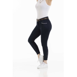 Hose Equithème Claudine Silikon-Vollbesatz Marineblau Hose Equithème Claudine Silikon-Vollbesatz Marineblau