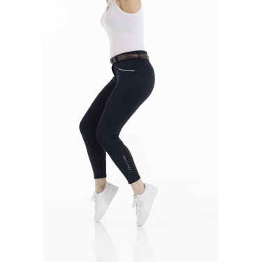 Hose Equithème Claudine Silikon-Vollbesatz Marineblau Hose Equithème Claudine Silikon-Vollbesatz Marineblau