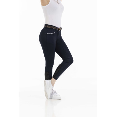 Hose Equithème Claudine Silikon-Vollbesatz Marineblau Hose Equithème Claudine Silikon-Vollbesatz Marineblau